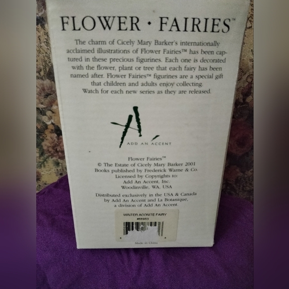 Cicely Mary Barker Winter Aconite Fairy Series IX 2001 - Picture 6 of 11